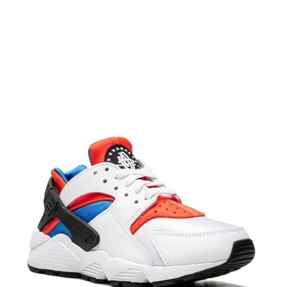 Nike Kids White, Orange & Blue Sneakers - Picture 3 of 5